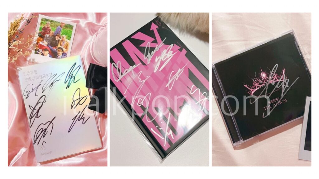 how to buy signed kpop albums
