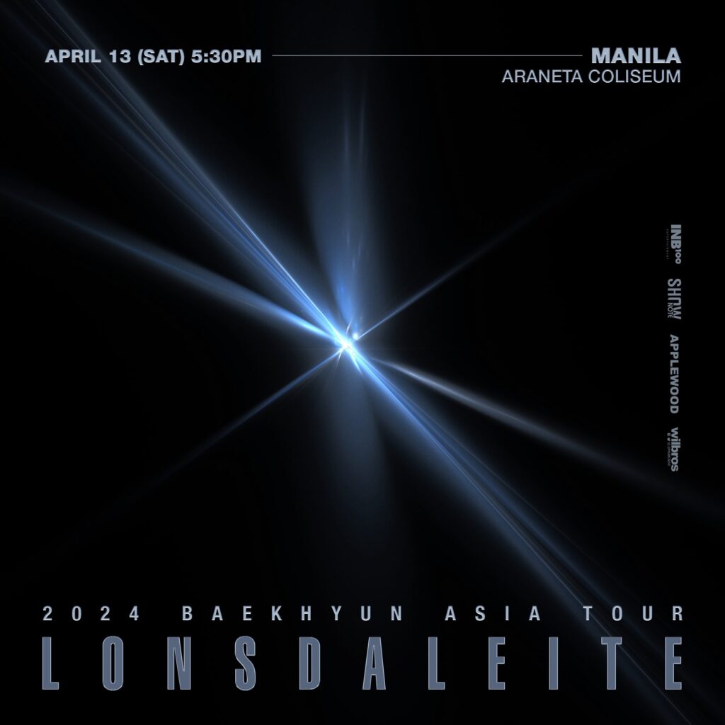 baekhyun Lonsdaleite Asia tour