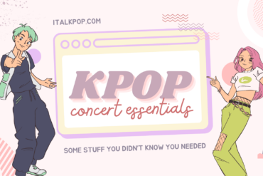 what to bring to a kpop concert